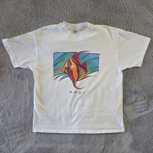 Vintage Wilson Sport Single Stitch T-Shirt - Maui Tropical Fish